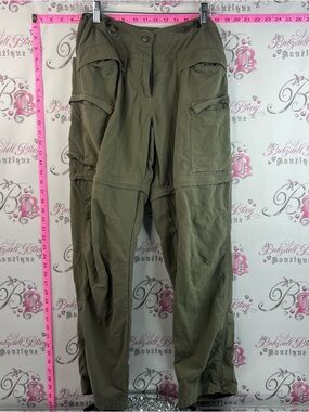 Sportif pants cargo y2k Olive Cargo Pants with Multi-Pocket Utility Design